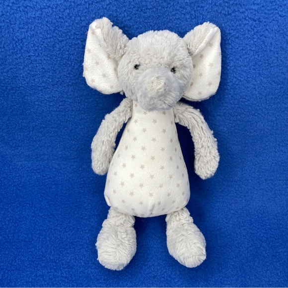 Little Jellycat Elephant 8.5” Rattle - Picture 1 of 10